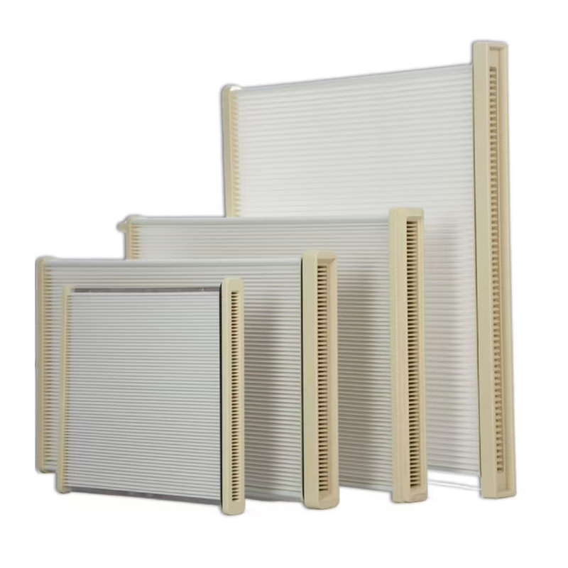 Ein kleiner flacher filter